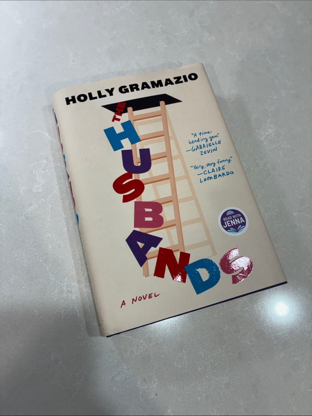 The Husbands Hardback Book - Cream Cover